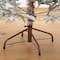 6ft. Pre-Lit Flocked Woodland Fir Artificial Christmas Tree, Warm White LED Lights